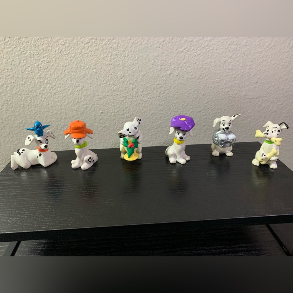 Disney 101 Dalmatians McDonald's Happy Meal Toys Lot of 6 Vintage 1996